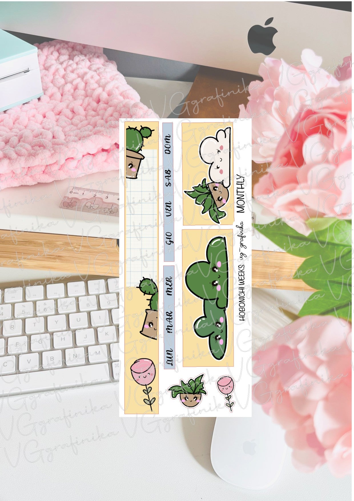 mensile weeks - kawaii nature