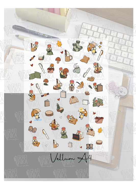 vellum autunnale Sweet Pencil A5