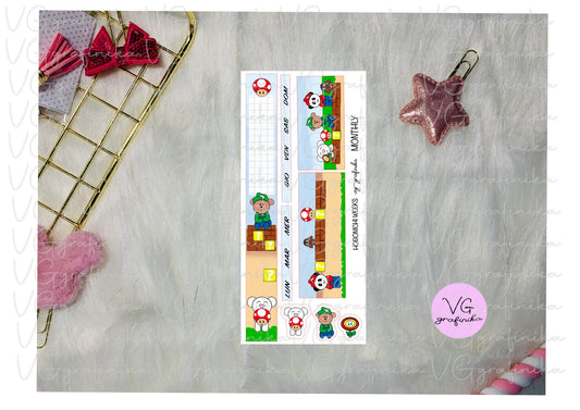 super mario bamboo - mensile weeks