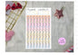 washi stickers 15 multicolor
