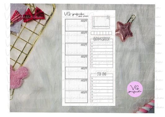 meal plans - hobonichi weeks