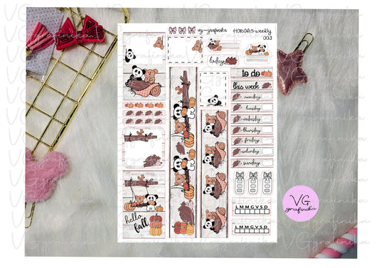 Weekly kit cousin 05 - hello fall - teddy and bamboo