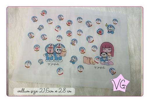 Vellum Doraemon Bamboo