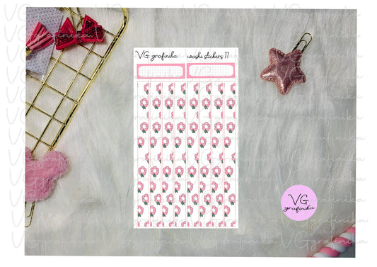 washi stickers 11 - spring