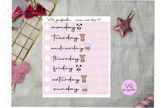 cousin cover daily 14 - pink flowers
