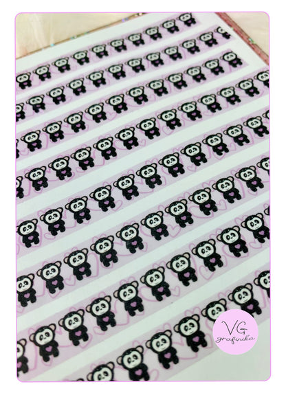 washi tape - Black Bamboo 10 mm