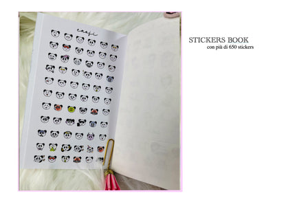 A6 stickers book - più di 650 stickers