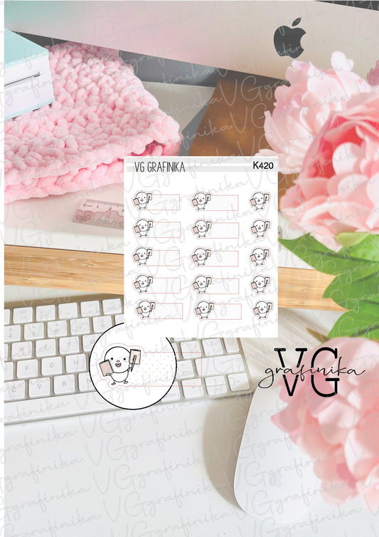 K420 - Niko love planner - mini list