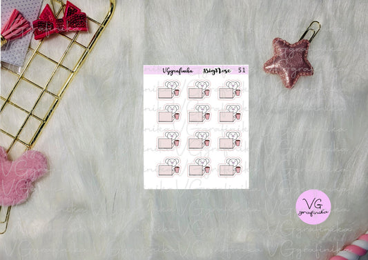 big nose  51 - pc (light pink) work