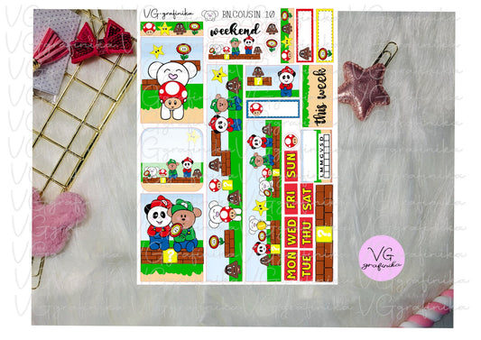 bn cousin  10  - super mario bamboo