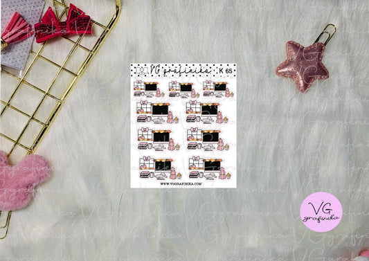 K 65 -  Autumn desk - planning