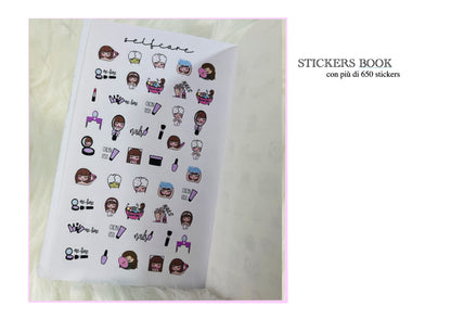 A6 stickers book - più di 650 stickers