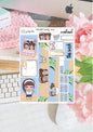 hobonichi cousin 070 - summer time Juliet & Vicky