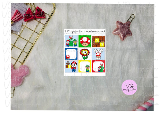 super mario bamboo - box 1 / 2 / 3