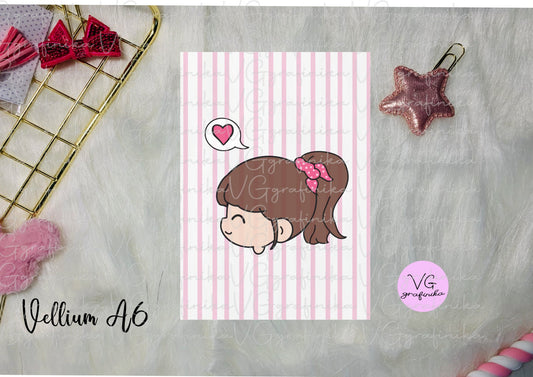 vellum - vicky PINK girl