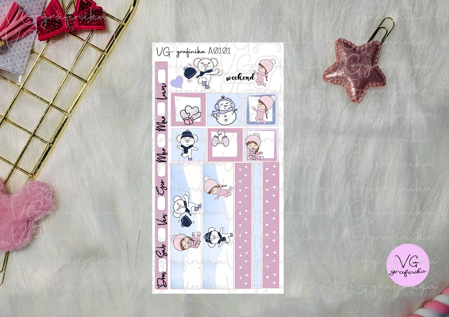 A0101 - Hobonichi weeks - happy winter