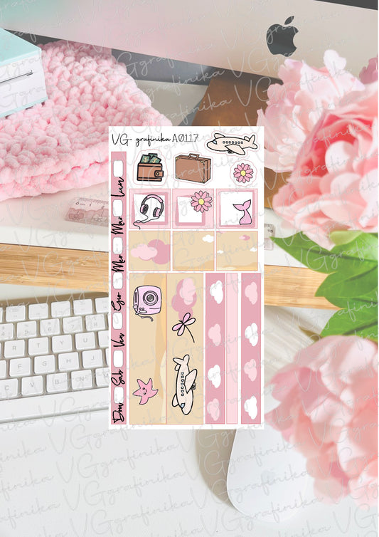 A117 hobonichi weeks - Vicky - I love traveling
