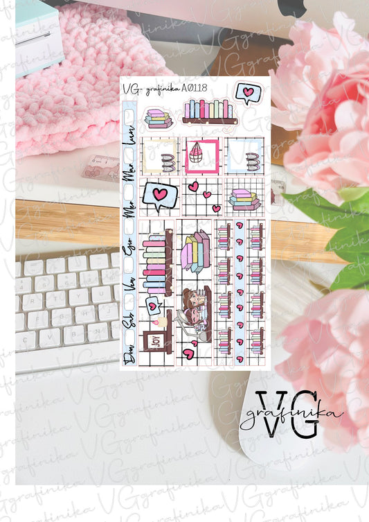 A118 hobonichi weeks Back to school Vicky e Juliet