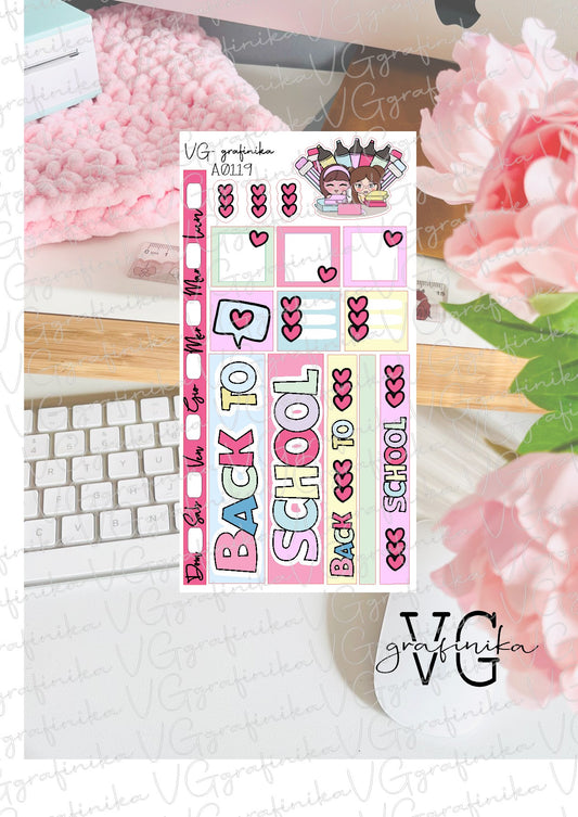 A119 hobonichi weeks Back to school