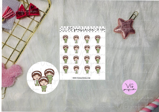 K 121 - vicky dottoressa - verde