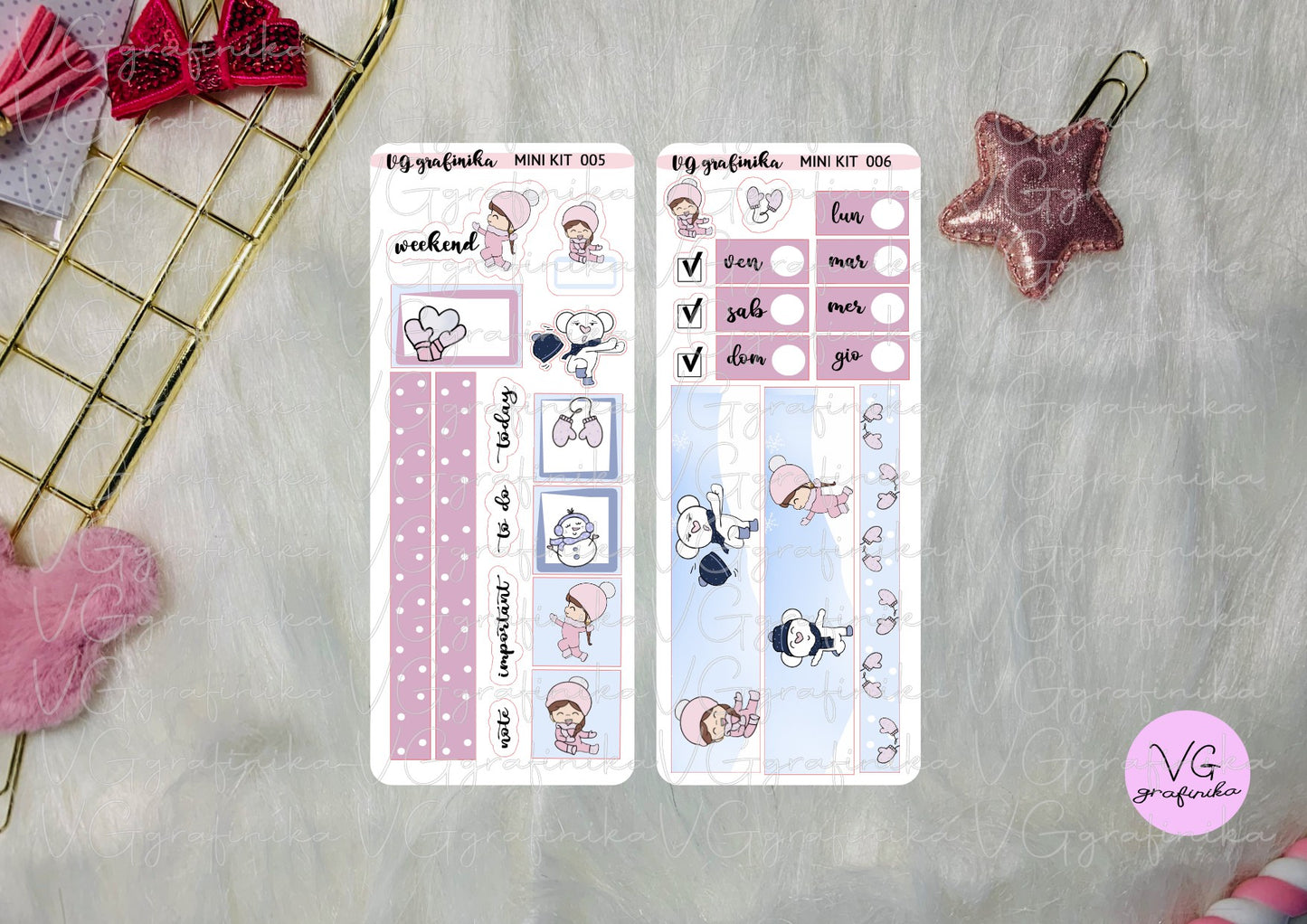 stickers sheets - minikit 5 / 6