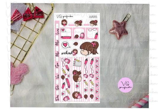 A0081 - Vicky back to school - pink
