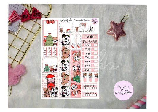 Christmas kit 3- hobonichi  cousin