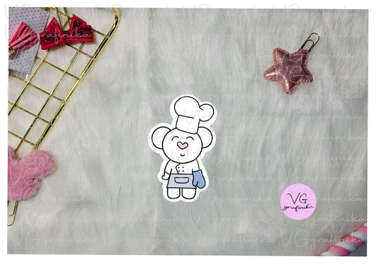 diecut big nose - chef