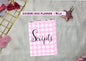 Set di 4 divisori per mini planner Nila