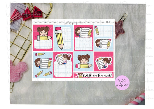 erin condren - Vicky back to school