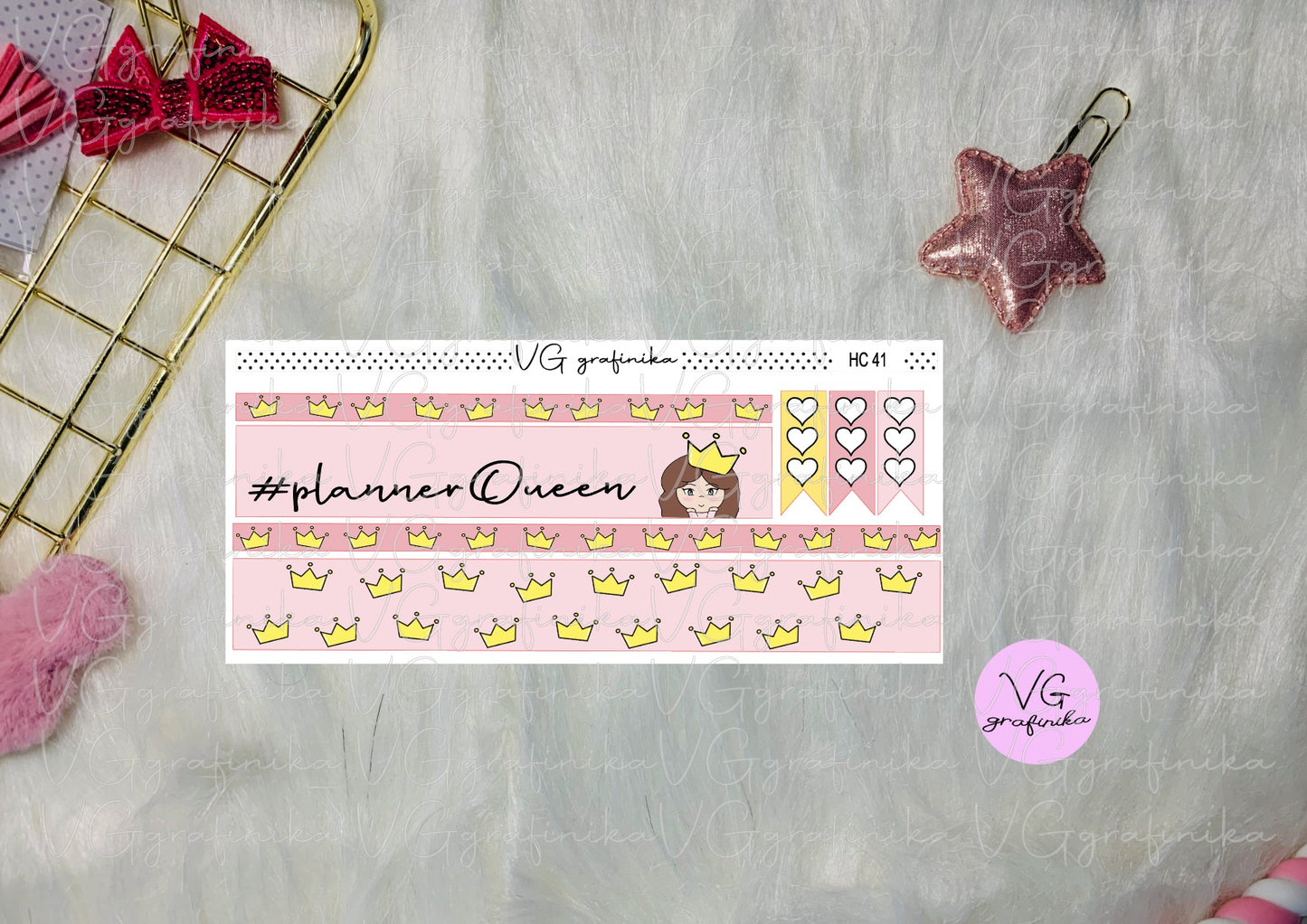 erin condren - planner queen Vicky - EC 40 - 41 - 42