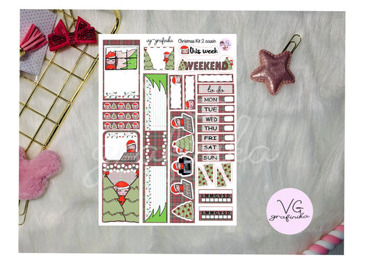 Christmas kit 2 - hobonichi cousin