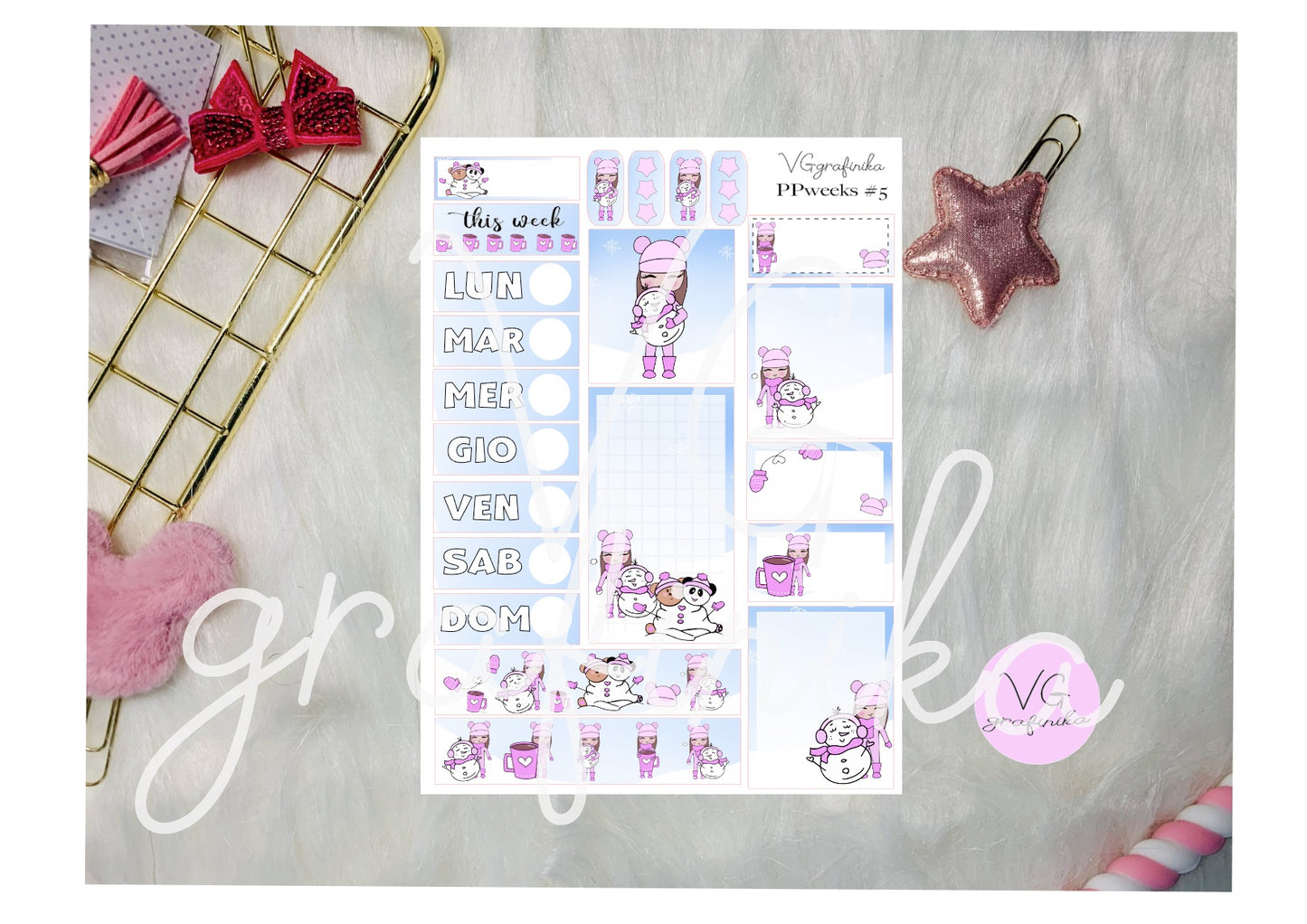 pink winter Juliet - PPweeks 5