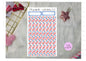 Washi stickers 22 avengers