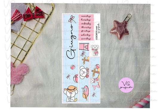 Mensile Hobonichi weeks / cousin Giugno