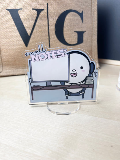 Small notes with Niko _ stand da tavolo per piccole note!
