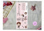 mensile gennaio 2022 - hobonichi cousin / weeks