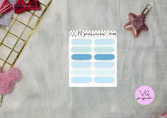 k 149 - washi strips blue