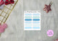 k 149 - washi strips blue