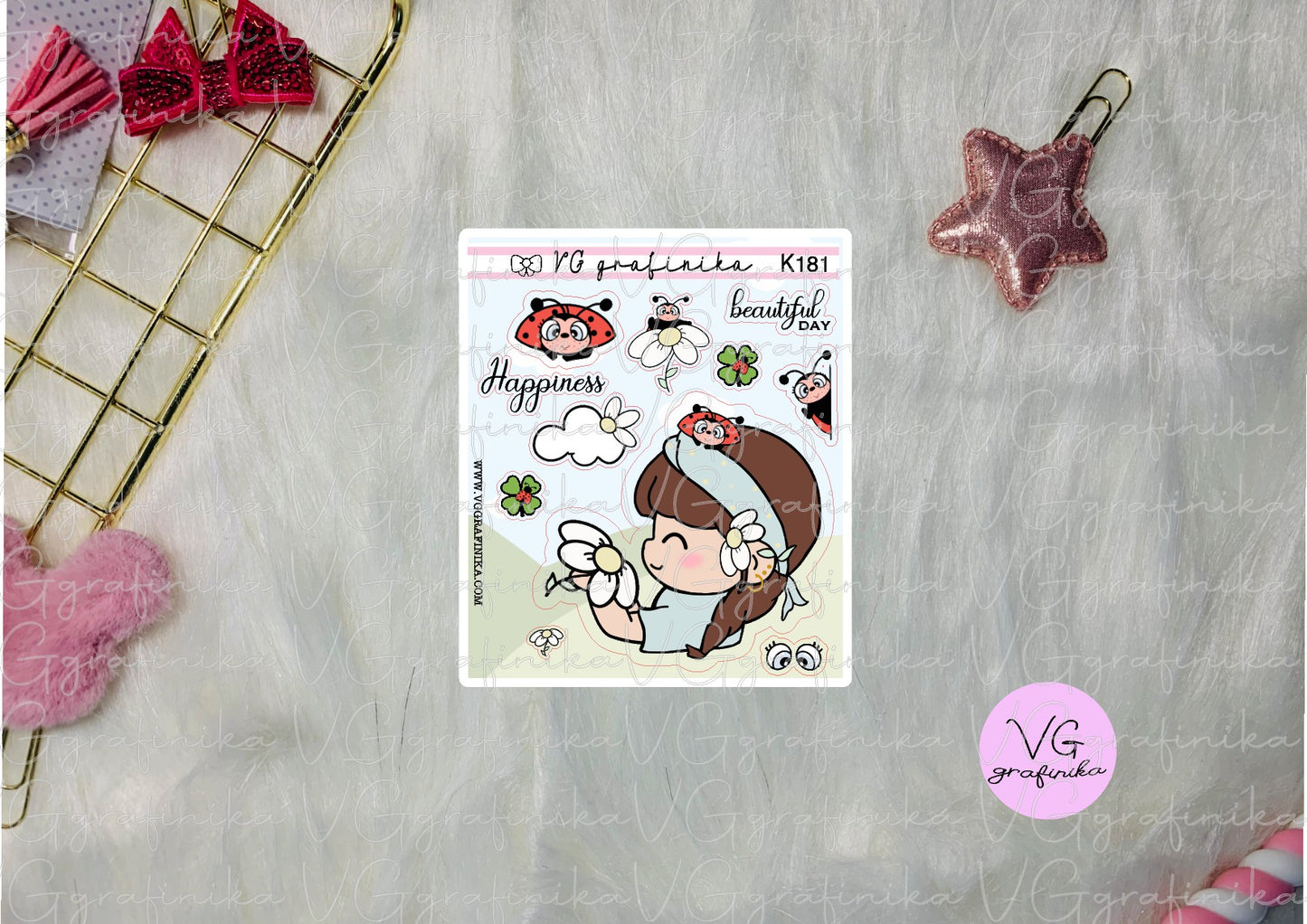 K181 - mix ladybug spring