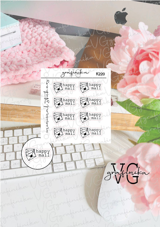 K 220 - minimal happy mail