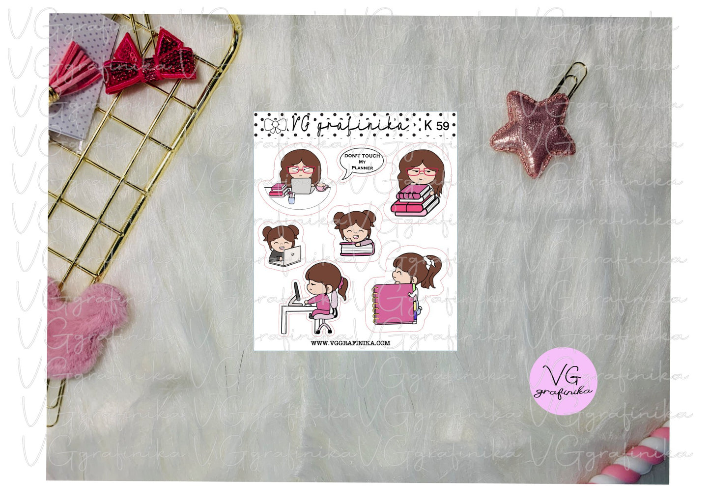 K 59 - planner girl - plan