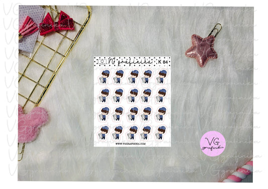 K 84 - postino - happy mail -