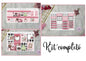 erin condren - cozy Christmas - ec57 - ec 58 - ec 59