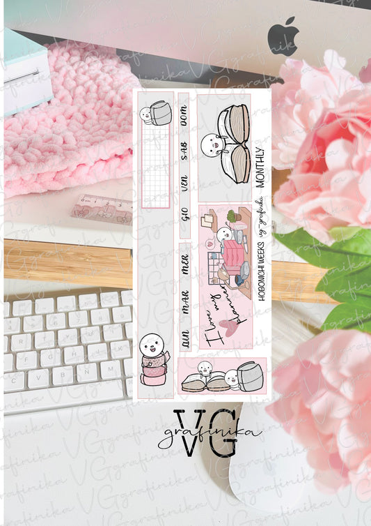 mensile per hobo weeks - Niko, I love stationery!