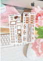 stickers sheet - mini kit Tato Bear