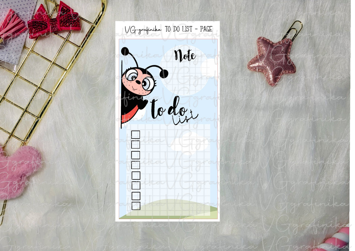 A110 - Vicky and ladybug - spring