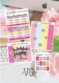 set up per hobonichi weeks - multicolor - school